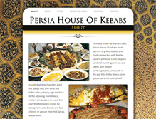 Tablet Screenshot of persiahouseofkebabs.com